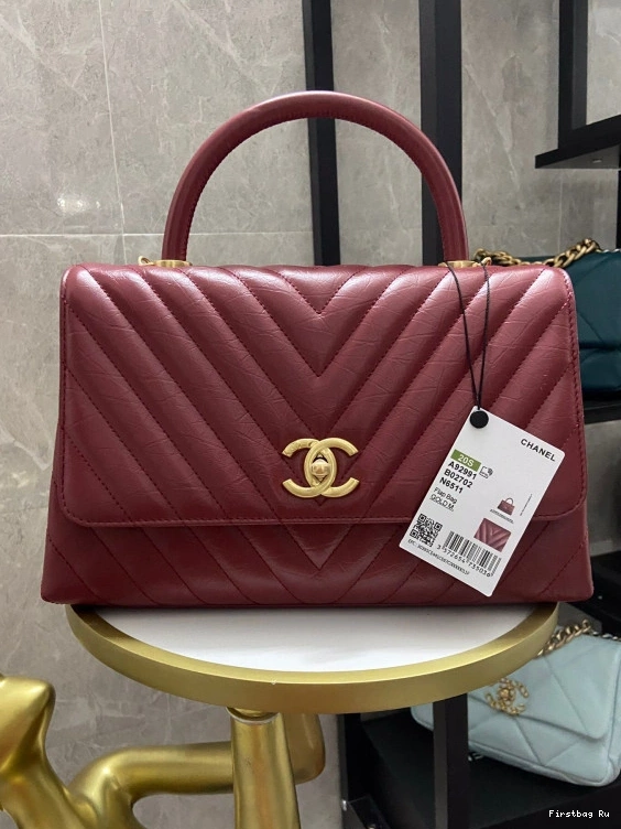 First Bag Ru BAG CHANEL HANDLE COCO 0728